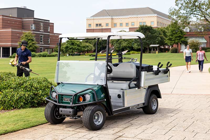 Golf course utility vehicle Carryall 502 facilities maintenance