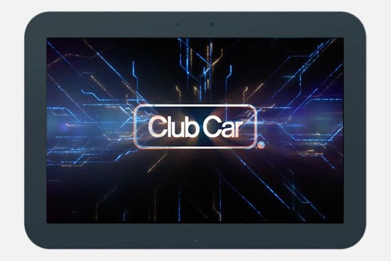 Club Car Connect in-car entertainment and fleet control