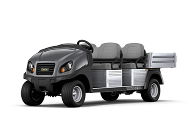 Club Car's Tranporter utility vehicle is great for moving people at government facilities