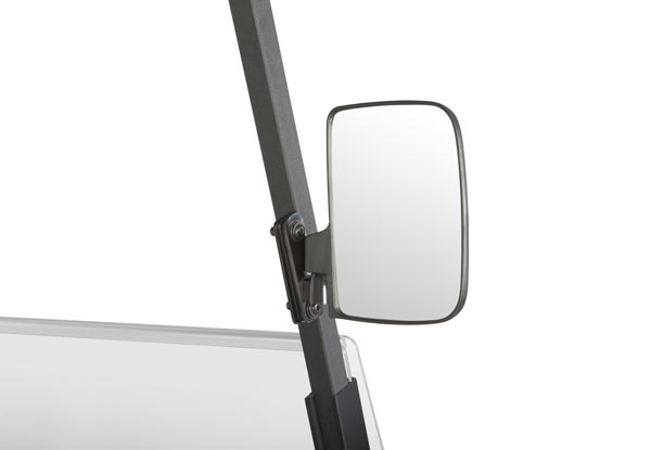 Golf Cart Side Mirrors with No-Drill Attachment