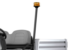Strobe light on cab | Commercial utility vehicle accessory