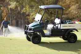 Carryall 1500 2WD turf utility vehicles for golf course maintenance