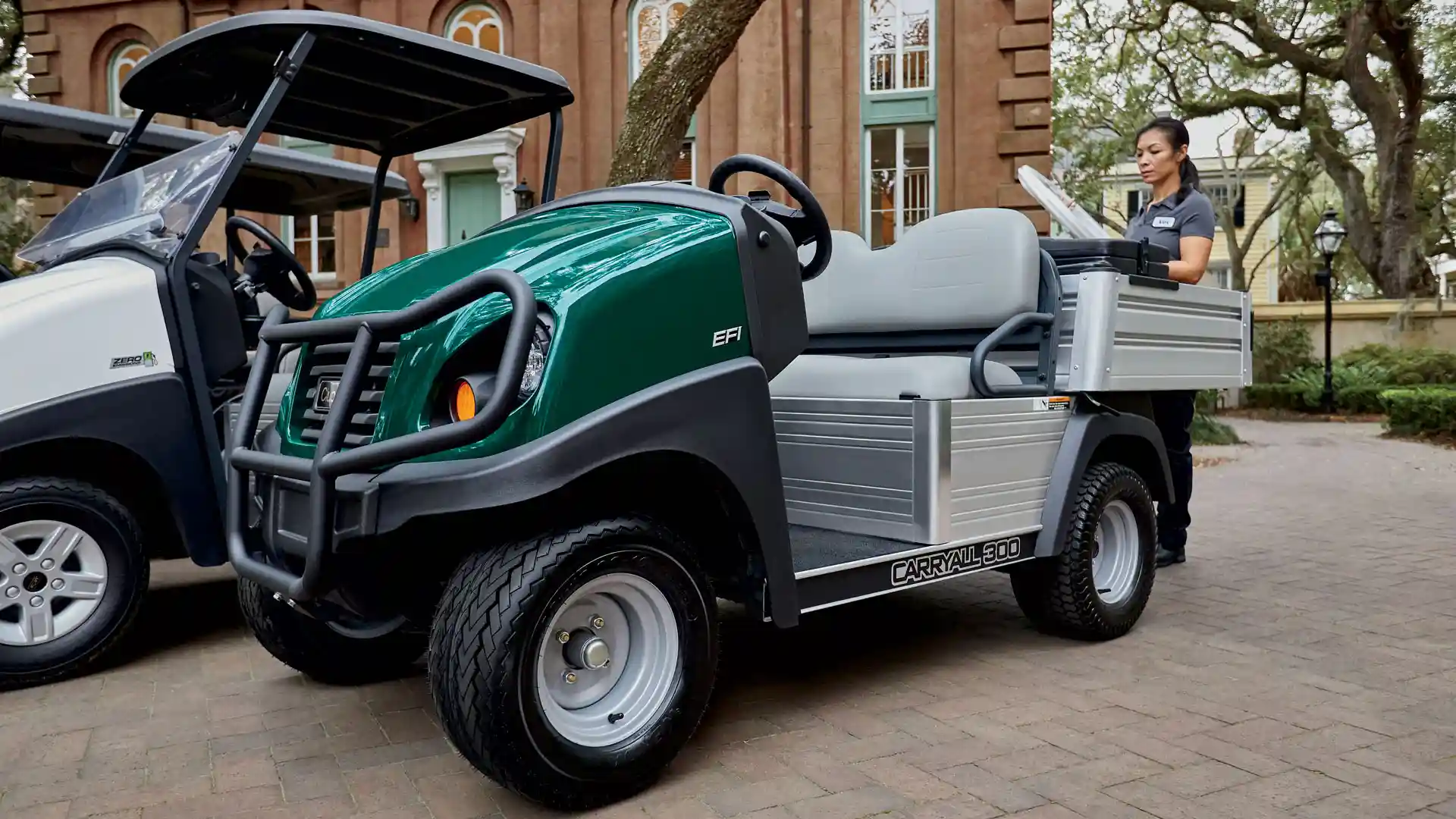 Carryall 300 utility vehicle for university facilities maintenance