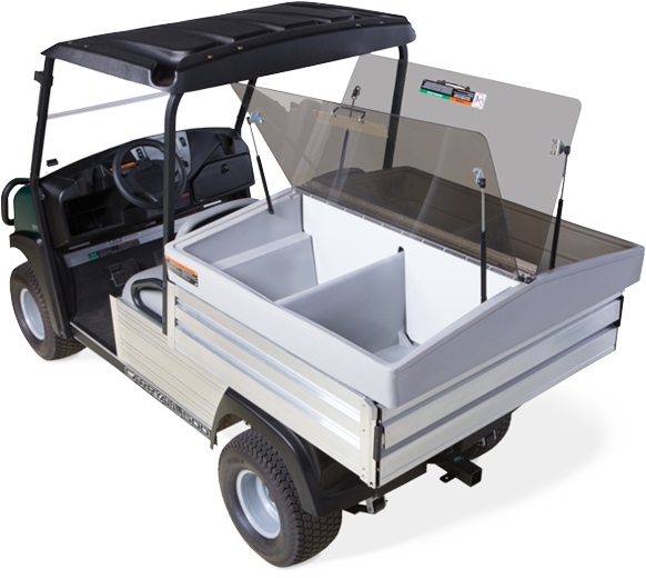Resort food and beverage cart - Carryall 500 Portable Refreshment Center (PRC)