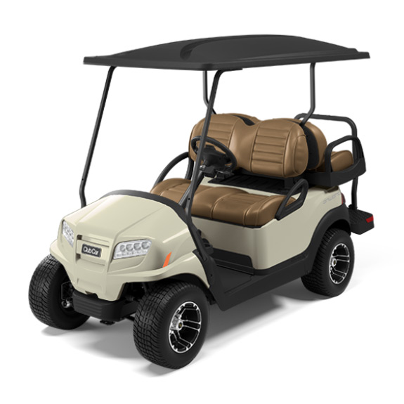 4 passenger golf cart Onward metallic cashmere
