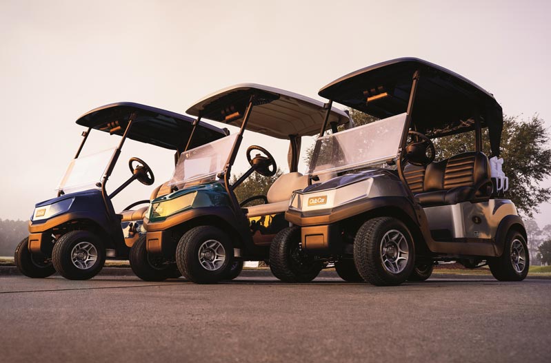 Entretien de la flotte de voitures de golf Club Car