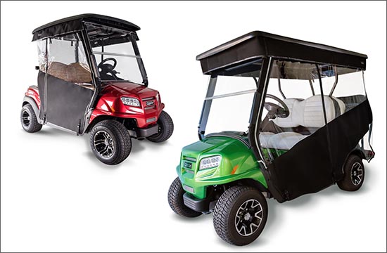 Golf cart recinzioni per tutte le stagioni