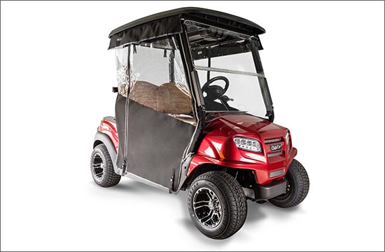 2 passenger golf cart enclosure