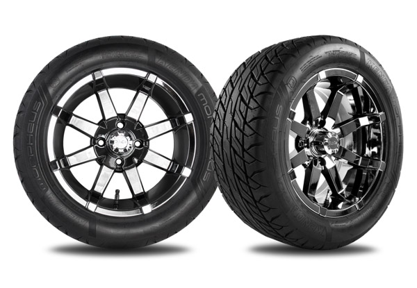 Aerion 14 inch wheels black chrome