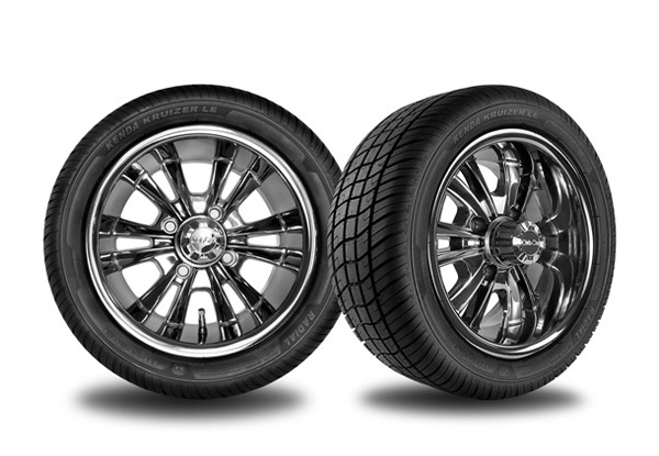 Hela design golf cart wheels