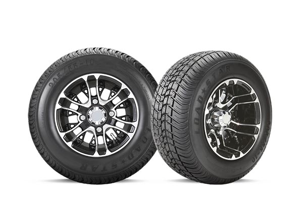 Mercury 10 inch wheels gloss black