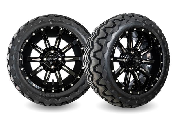 Zeus 14 inch wheels gloss black