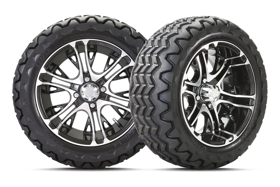 14" wheels and tires for golf cart
