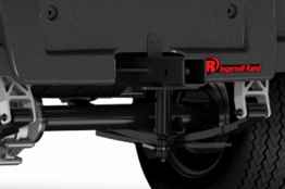 A 2-inch receiver hitch is an available commercial utility vehicle accessory from Club Car