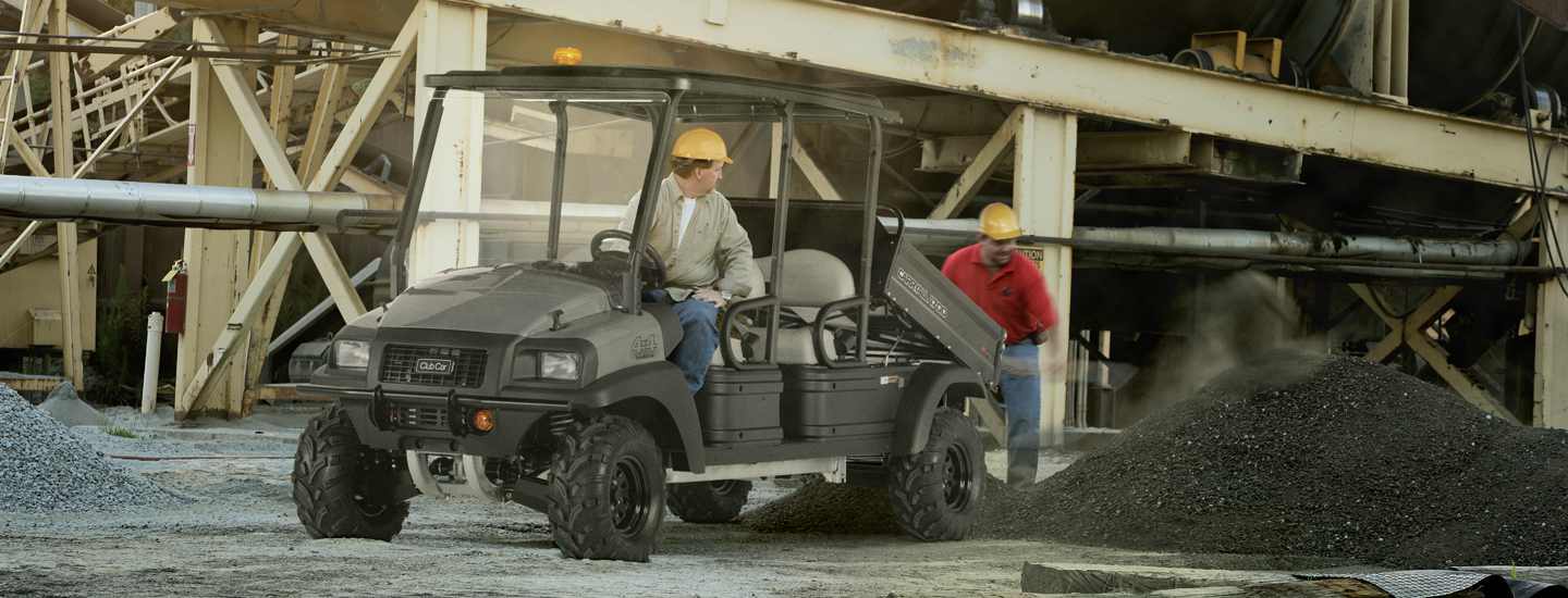 Der Carryall 1700 ist eine großartige Mietwagenvermietung für Baustellen und vieles mehr