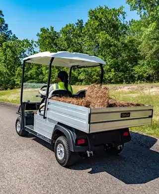 Carryall 502 utility vehicle with aluminum bed