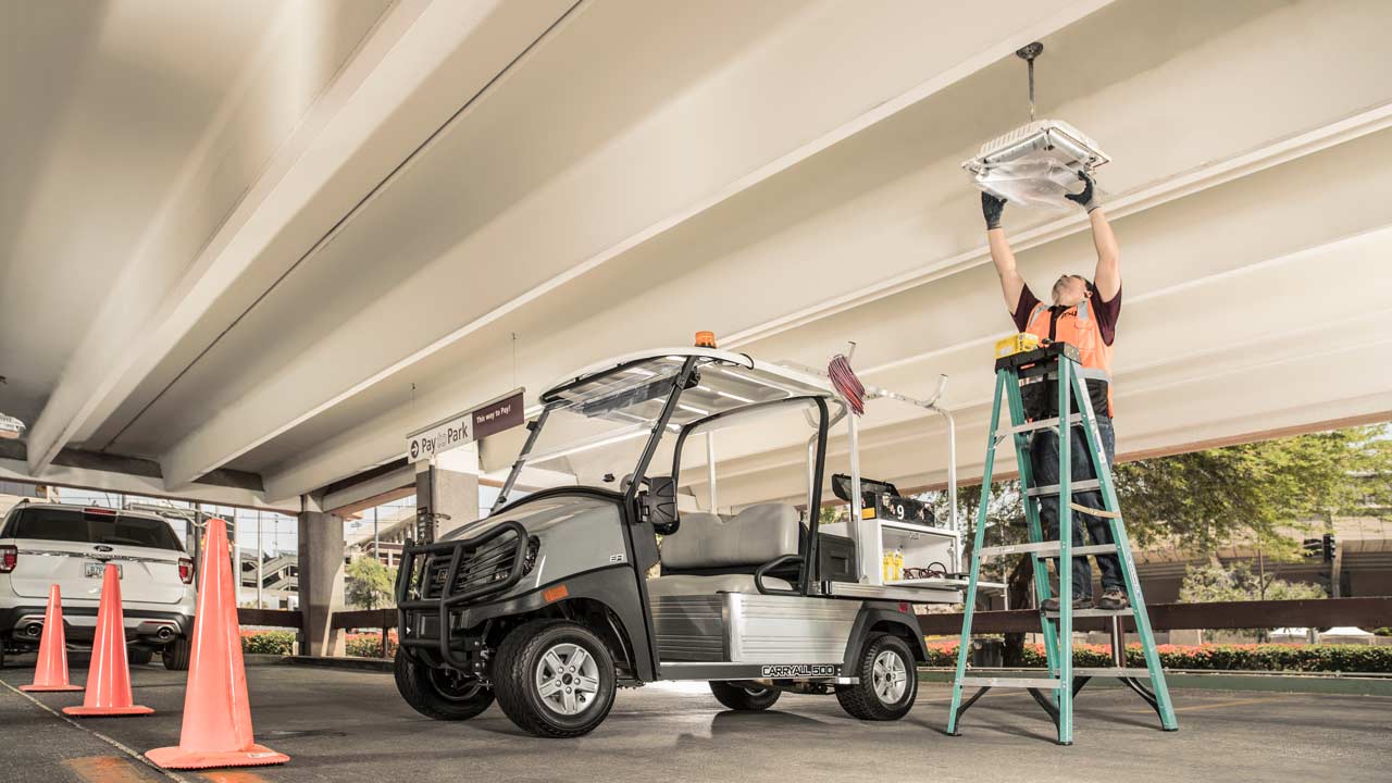 Carryall 500 utility vehicle for facilities maintenance