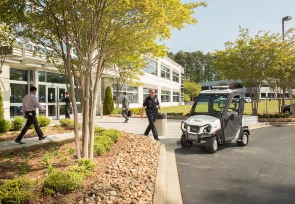 commercial utility vehicle for security services