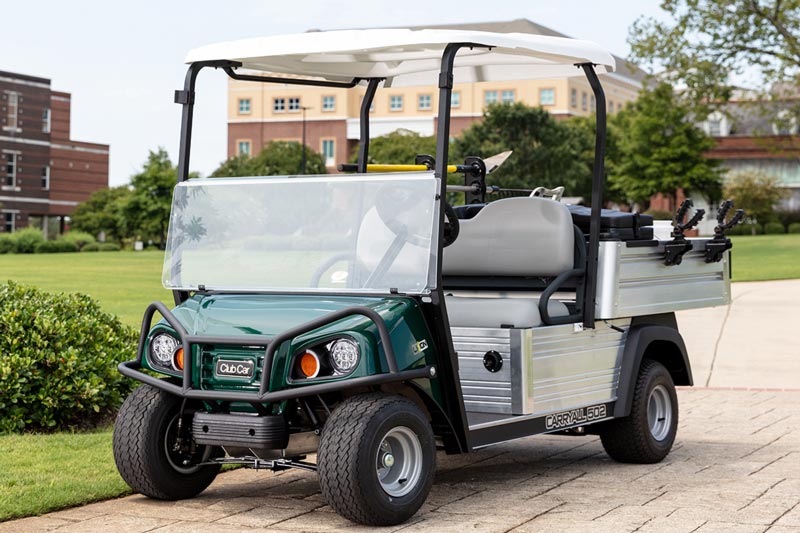 Carryall 502 electric utility vehicle with lithium ion battery
