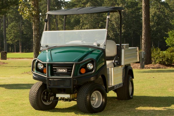 Carryall 550 electric utility vehicle with lithium ion battery