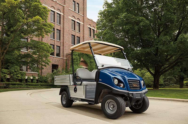 Carryall 500 utility vehicle for higher education campus transportation