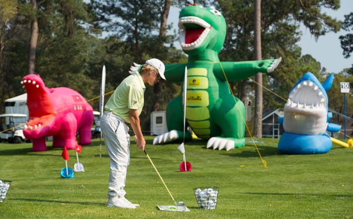 kids golf at The Club Car Championship