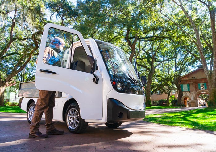 club car current electric truck