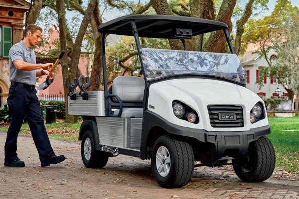 Carryall 500 utility vehicle for higher education campus transportation