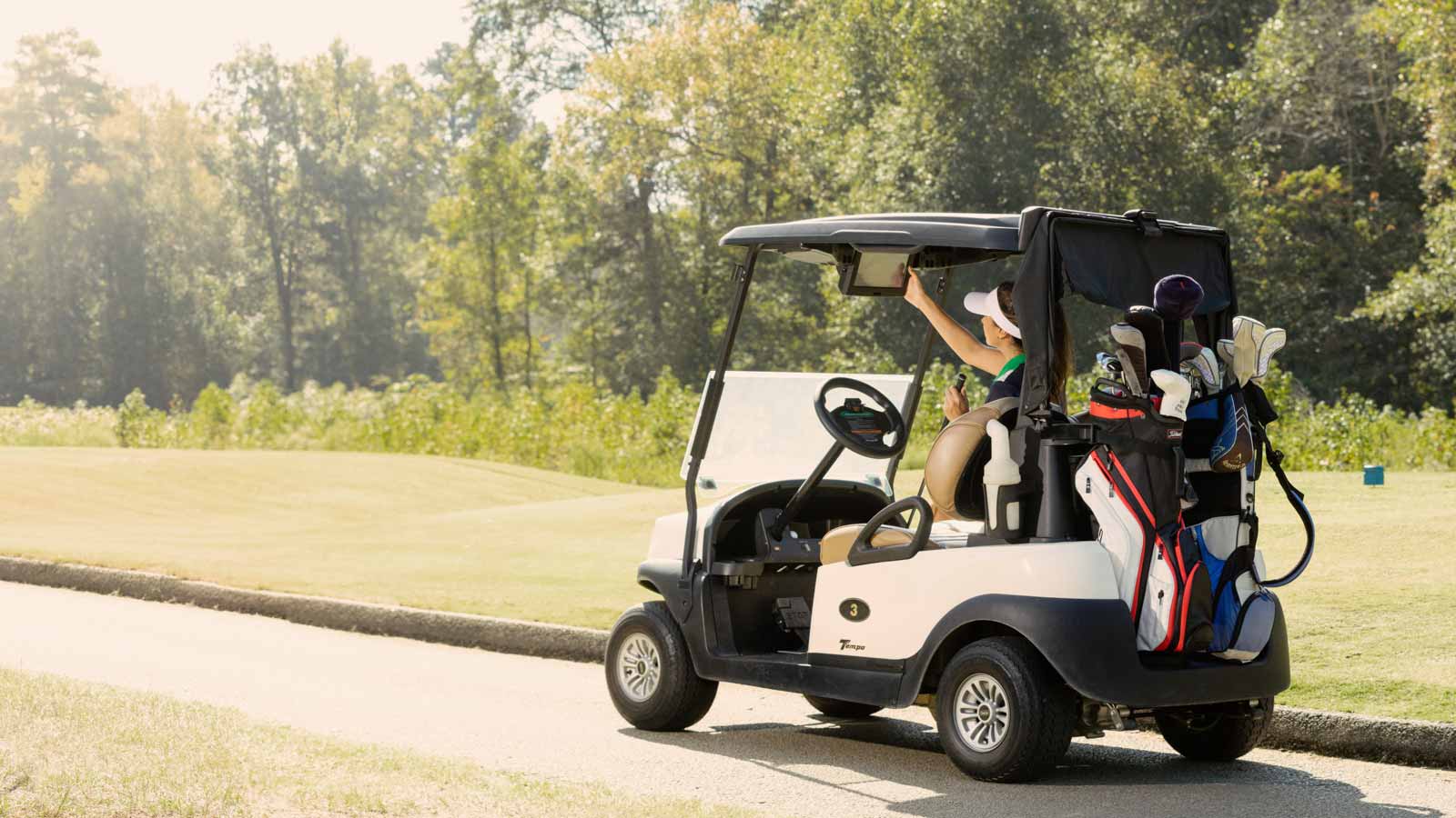 Club Car Connect with Shark Experience Entertainment