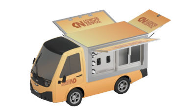 Club Car 411 Gallery Cart Food Truck