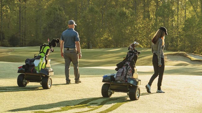 Tempo Walk hands-free autonomous caddie