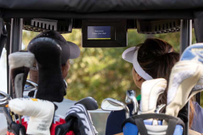 Golf Club Member Private Cart Messaging