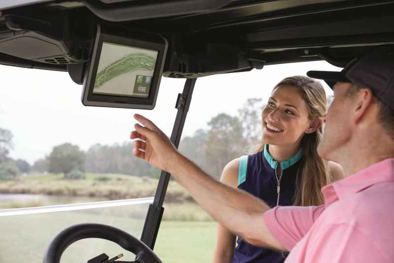 Club Car Connect technology for golf fleets