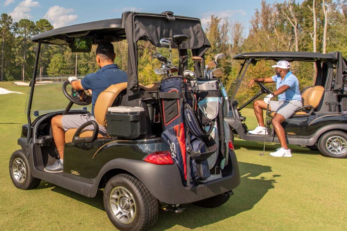 Tempo Golf Carts with Club Car Connect and Visage