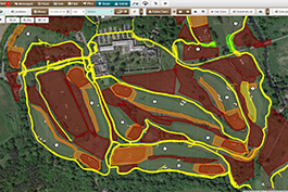 golf cart location control | cart path only
