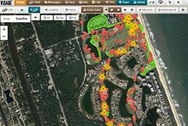 golf cart location tracking