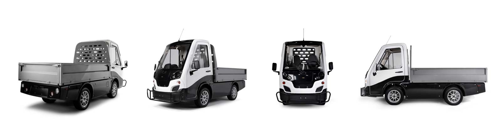 Current electric vehicle with convertible truck bed options
