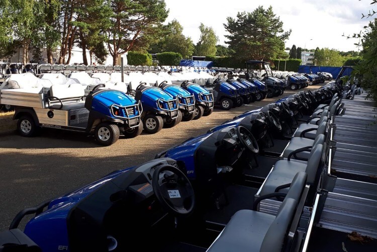 Club Car Golf and Turf Fleet Vehicles