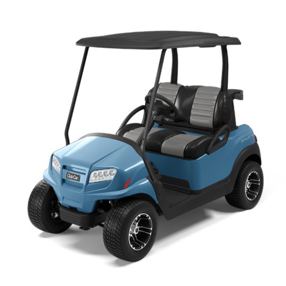 2 Passenger Onward Golf Cart Metallic Ice Blue