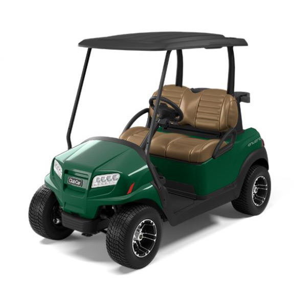 2 Passenger Onward Golf Cart Metallic Jade Green