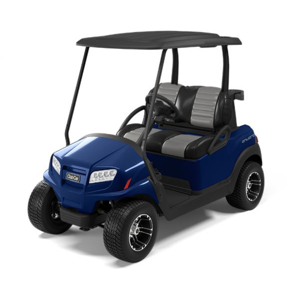 2 Passenger Onward Golf Cart Metallic Blue Onyx