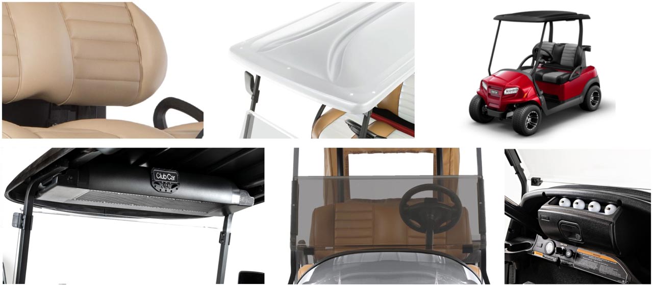 Onward Golf Cart Options and Accessories