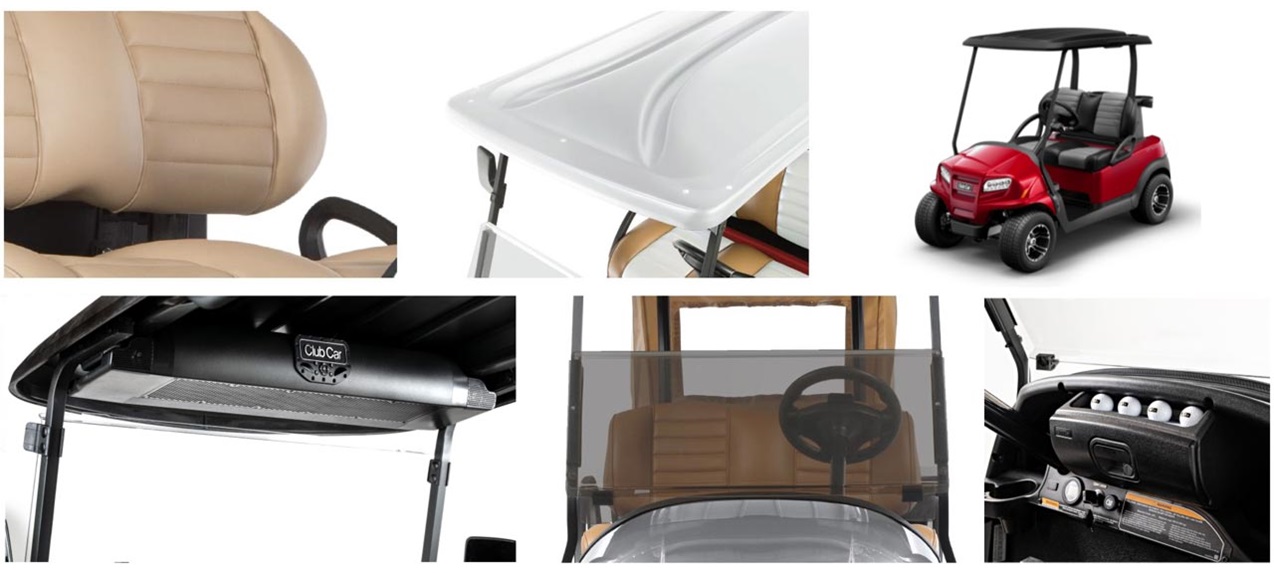 Onward Golf Cart Options and Accessories