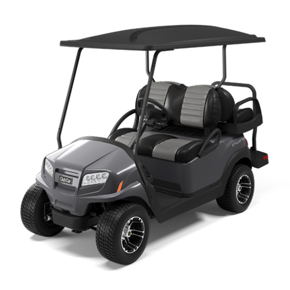 Carrinho de golfe Onward para 4 passageiros Metallic Midnight Silver