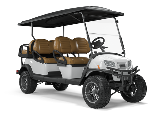 Onward lifted 6 passenger golf cart