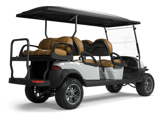 Onward lifted 6 passenger golf cart