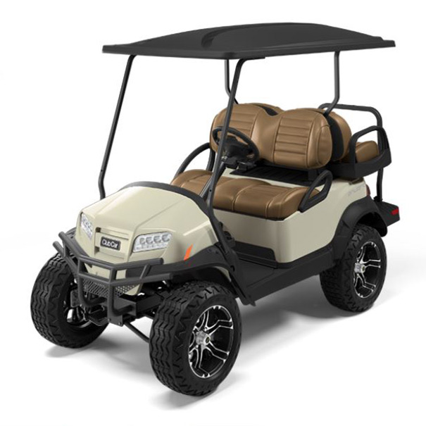 4 Passenger Onward Lifted Golf Cart Metallic Cashmere