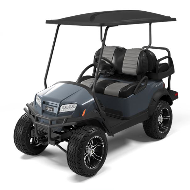 Carrinho de golfe Onward elevado para 4 passageiros Pearl Mist Grey