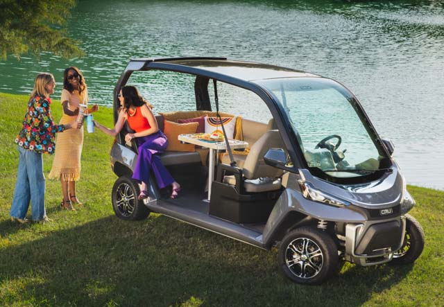 Club Car Cru Neighborhood Electric Vehicle
