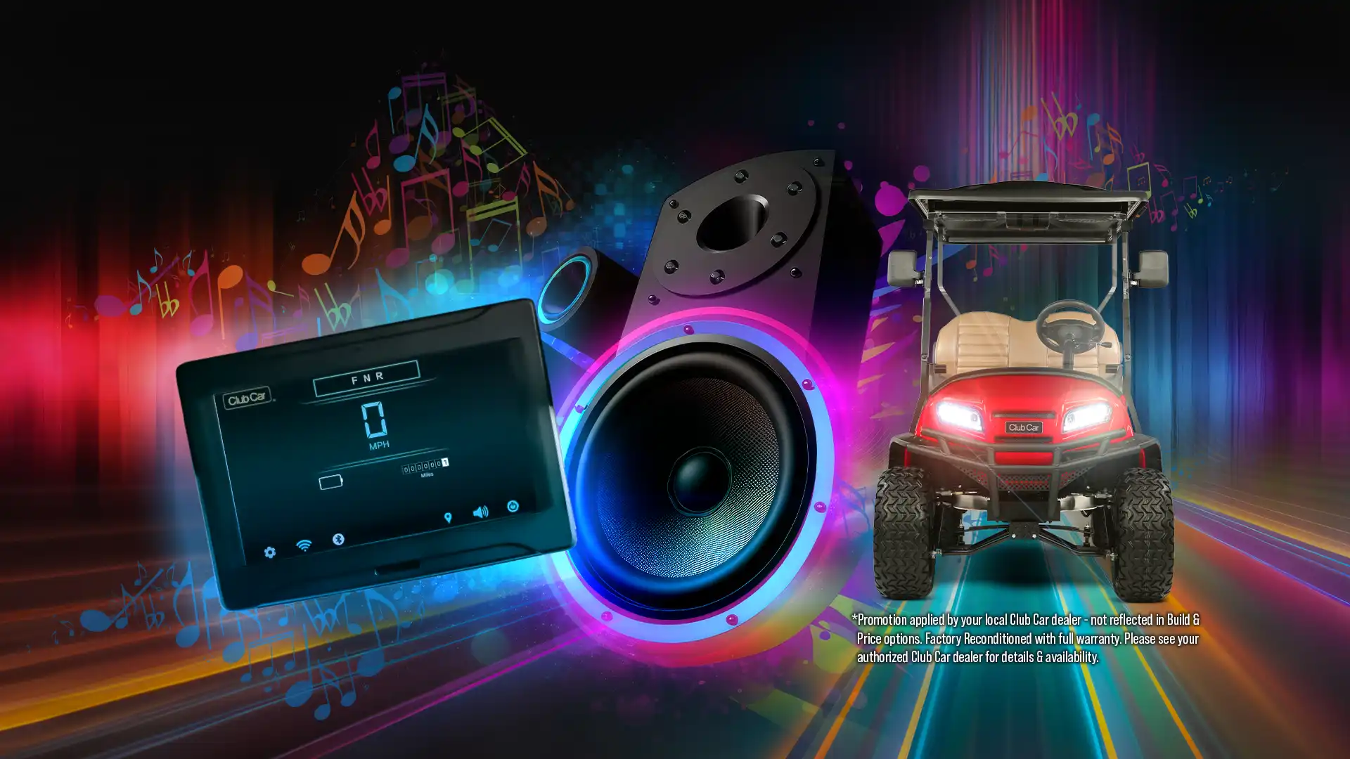 Onward Digital Display and Bluetooth Music System offer